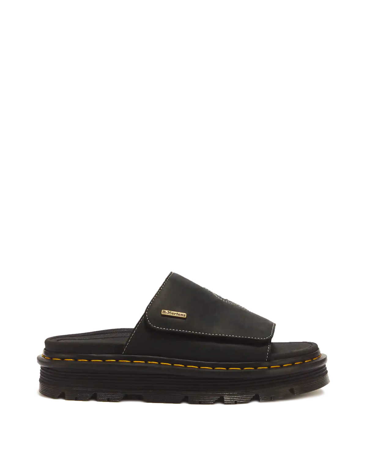 Zebzag Wyoming Leather Slides