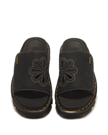 Zebzag Wyoming Leather Slides