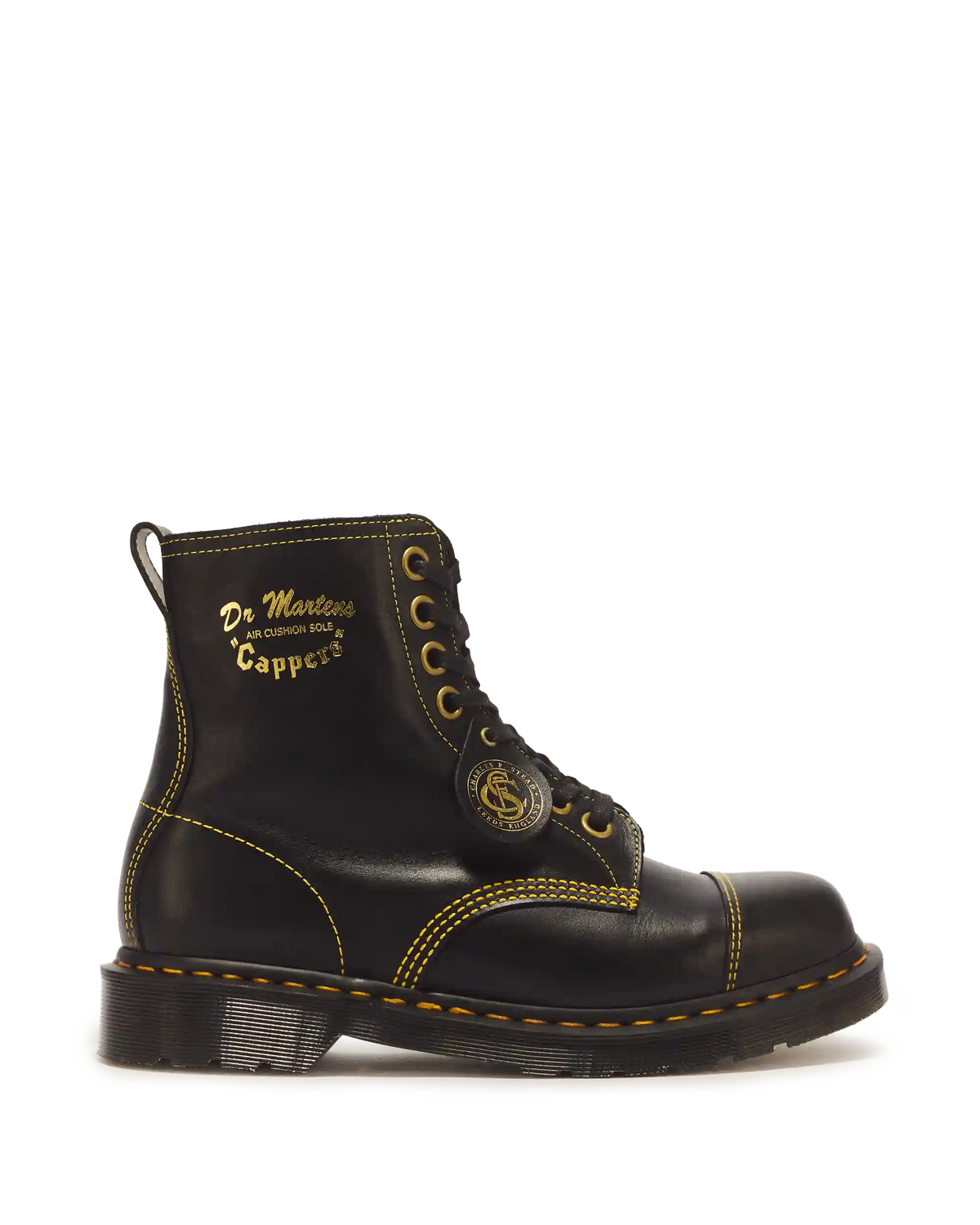 1460 Cappers Classic Calf Leather Lace Up Boots