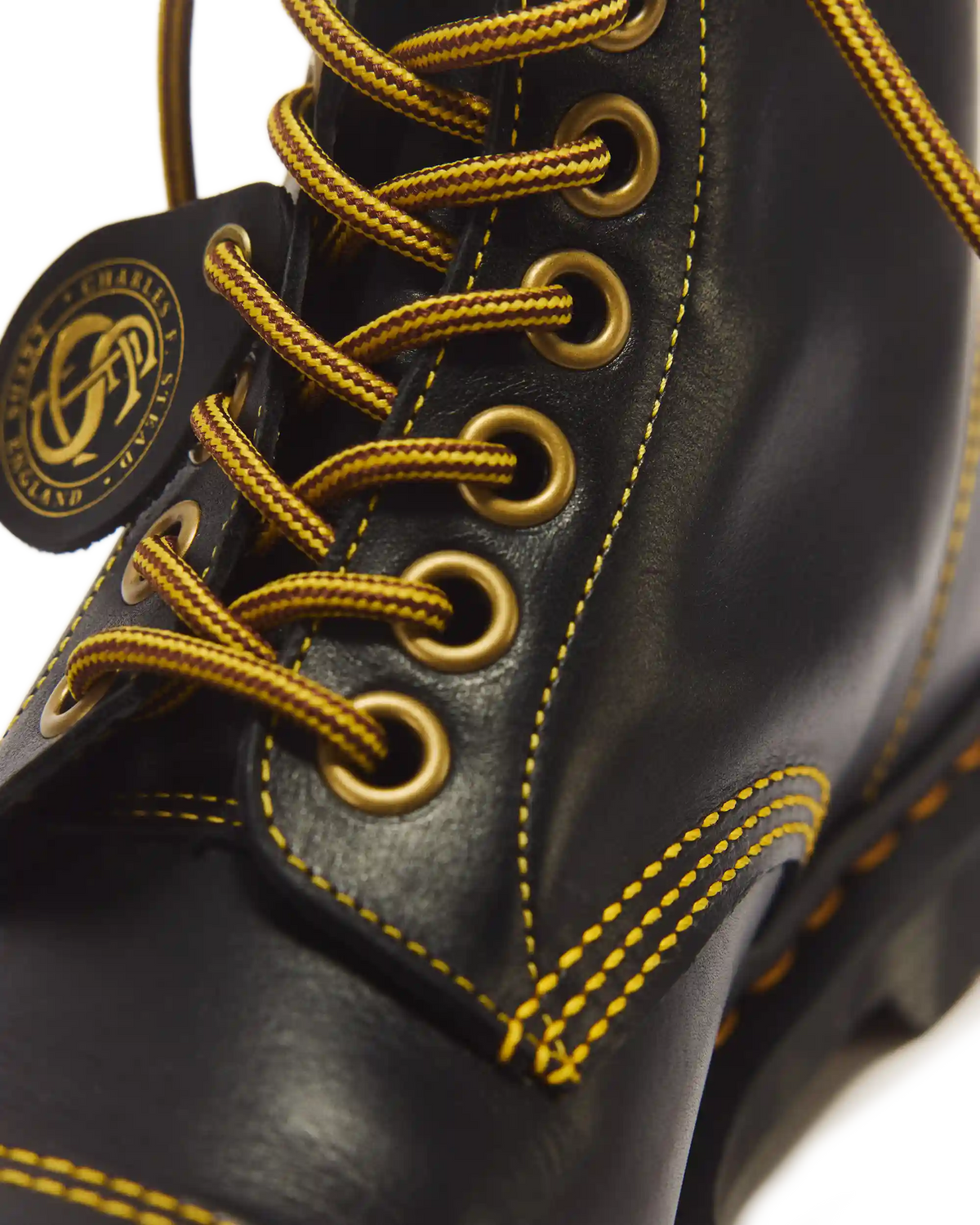1460 Cappers Classic Calf Leather Lace Up Boots