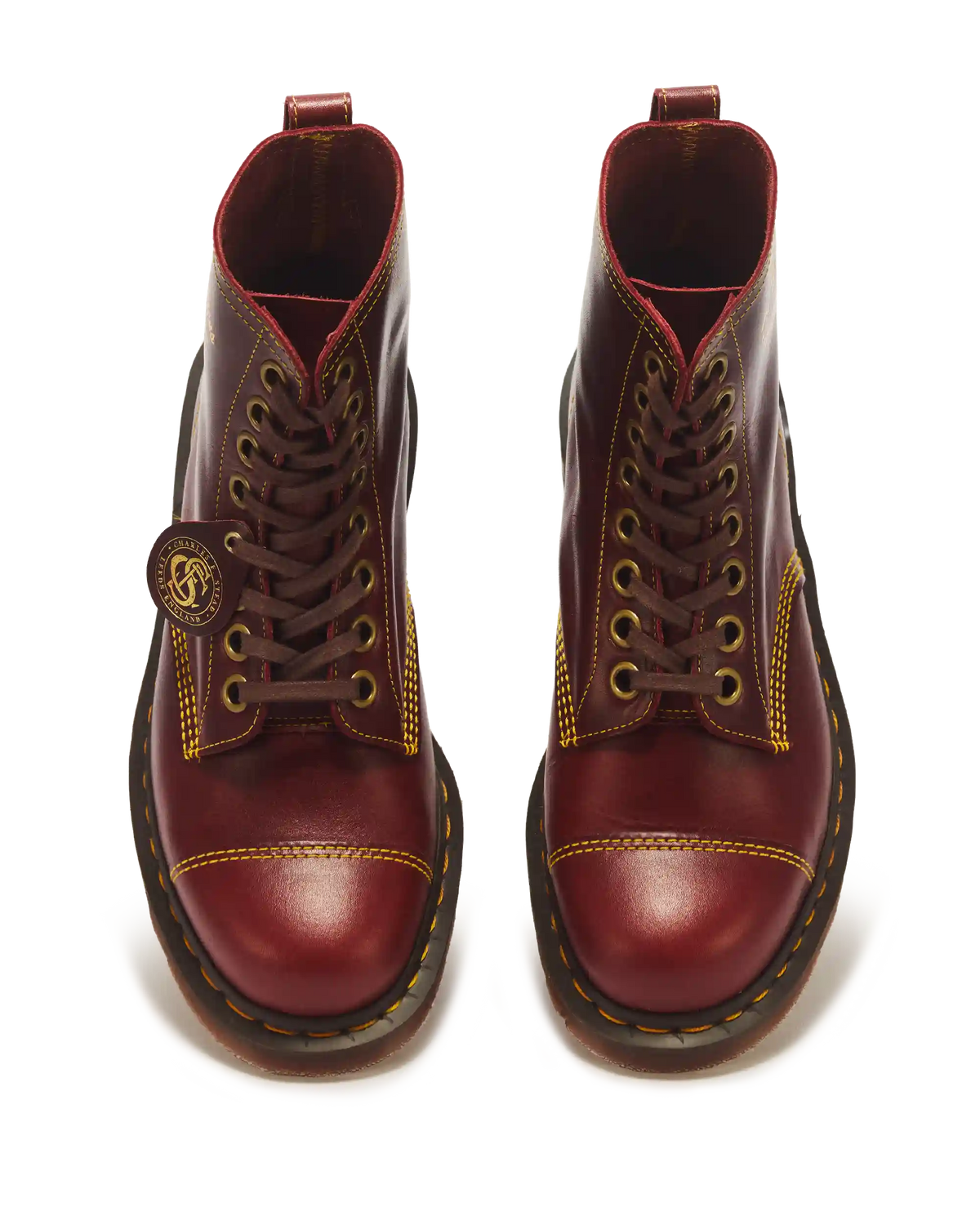 1460 Cappers Classic Calf Leather Lace Up Boots