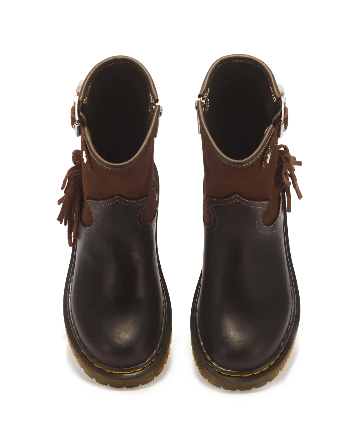 Genaya Desert Rodeo Junior Leather & Suede Rigger Boots