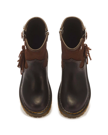 Genaya Desert Rodeo Junior Leather & Suede Rigger Boots