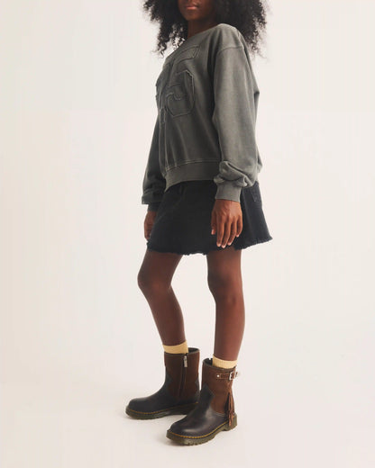 Genaya Desert Rodeo Y Leather & Suede Rigger Boots