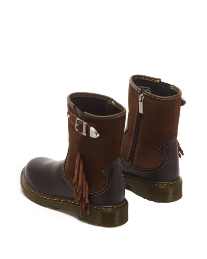 Genaya Desert Rodeo Y Leather & Suede Rigger Boots