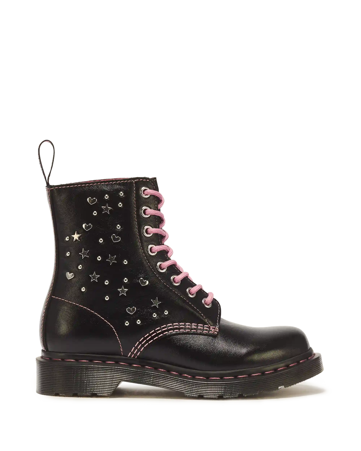 1460 Pascal Hearts & Stars Leather Lace Up Boots