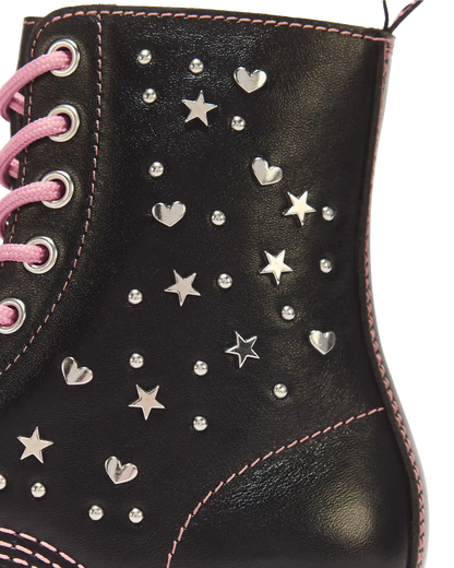 1460 Pascal Hearts & Stars Leather Lace Up Boots