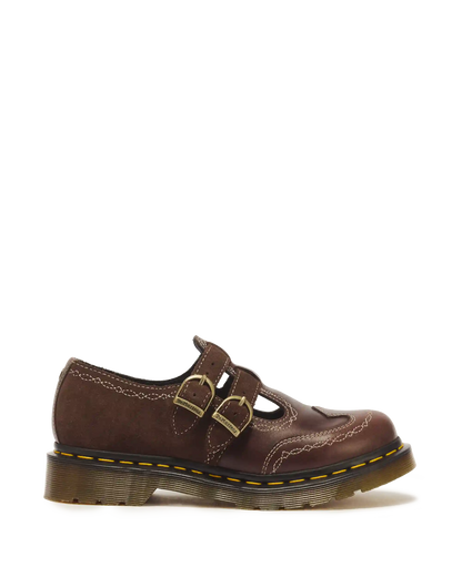 8065 Desert Rodeo Leather & Suede Mary Jane Shoes