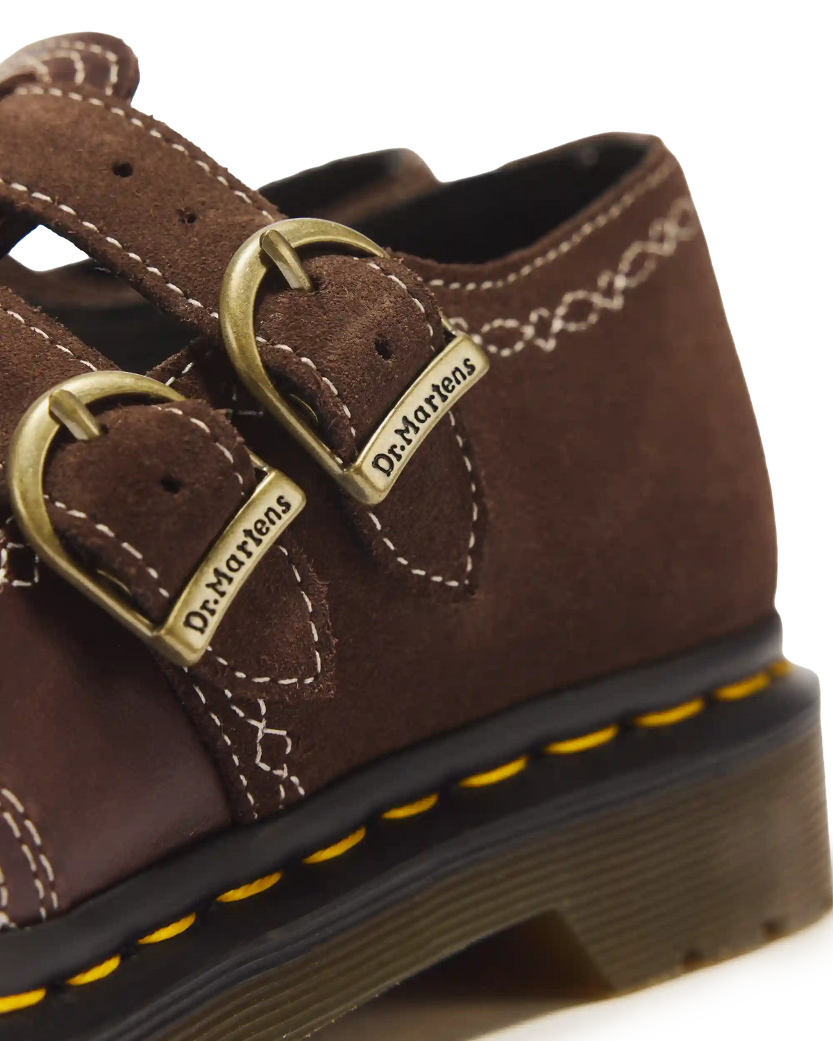 8065 Desert Rodeo Leather & Suede Mary Jane Shoes