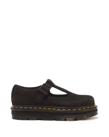 Zebzag Milled Nubuck Mary Jane Shoes