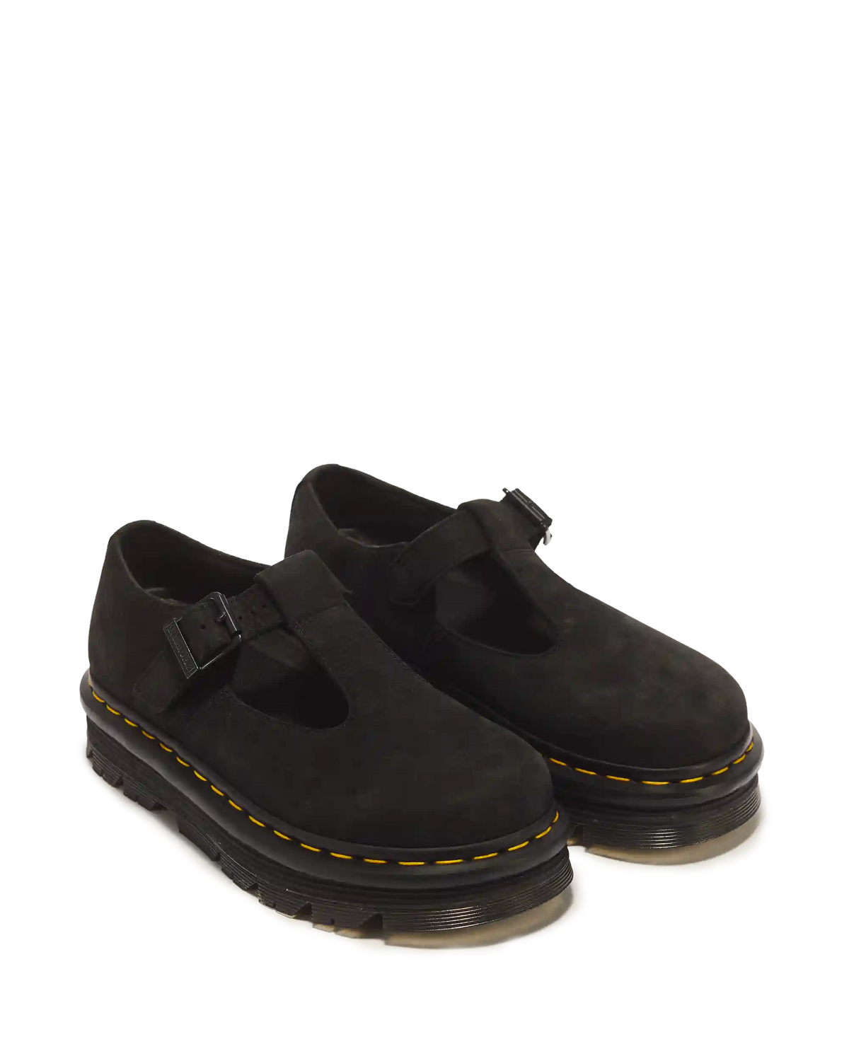 Zebzag Milled Nubuck Mary Jane Shoes