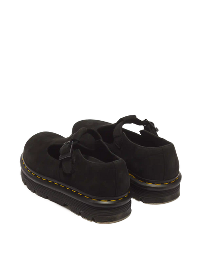 Zebzag Milled Nubuck Mary Jane Shoes