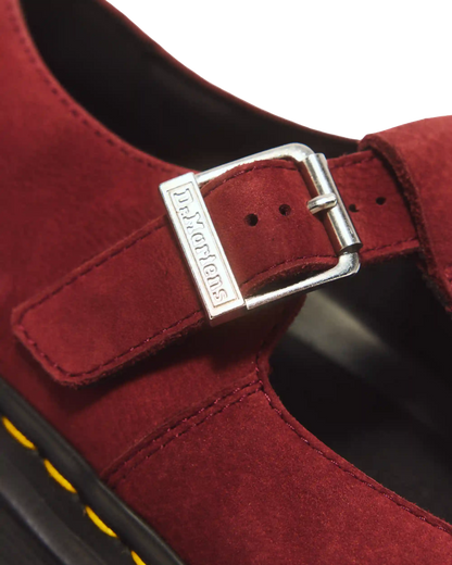 Zebzag Milled Nubuck Mary Jane Shoes