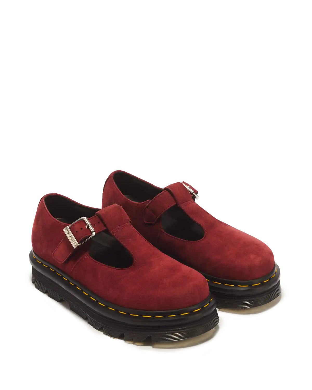 Zebzag Milled Nubuck Mary Jane Shoes