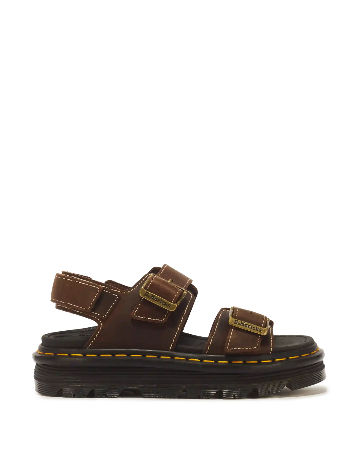 Zebzag Crazy Horse Leather Sandals