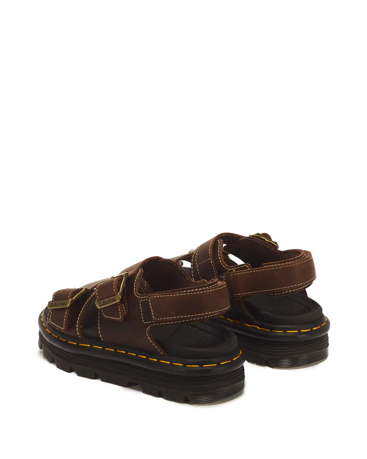 Zebzag Crazy Horse Leather Sandals