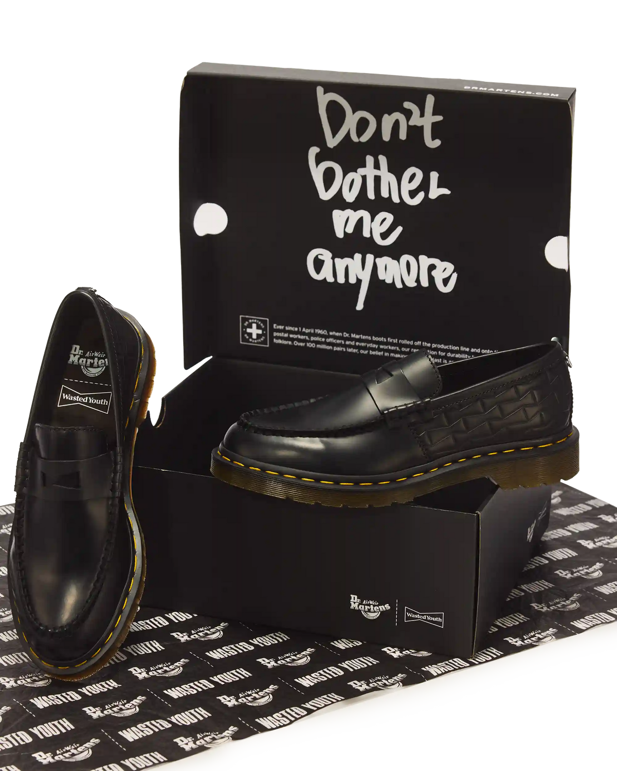 Penton Wasted Youth Smooth Leather Loafers