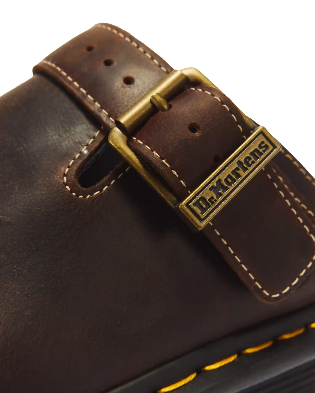 Zebzag Crazy Horse Leather Mules