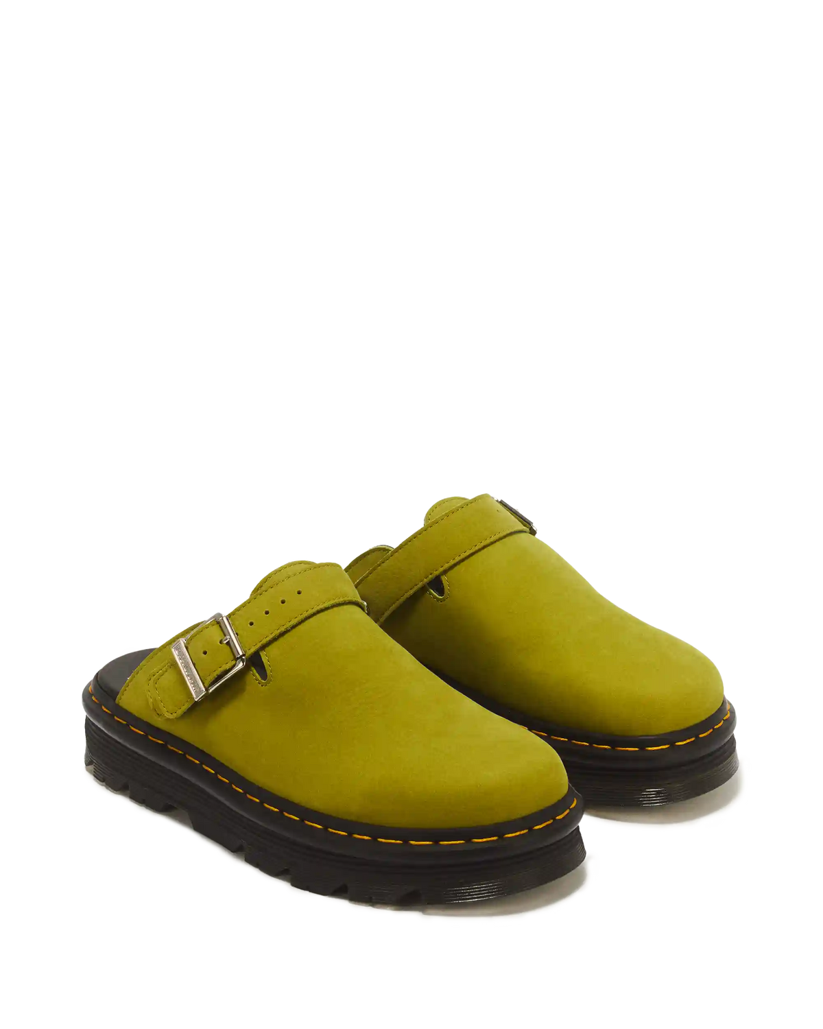 Zebzag Milled Nubuck Mules