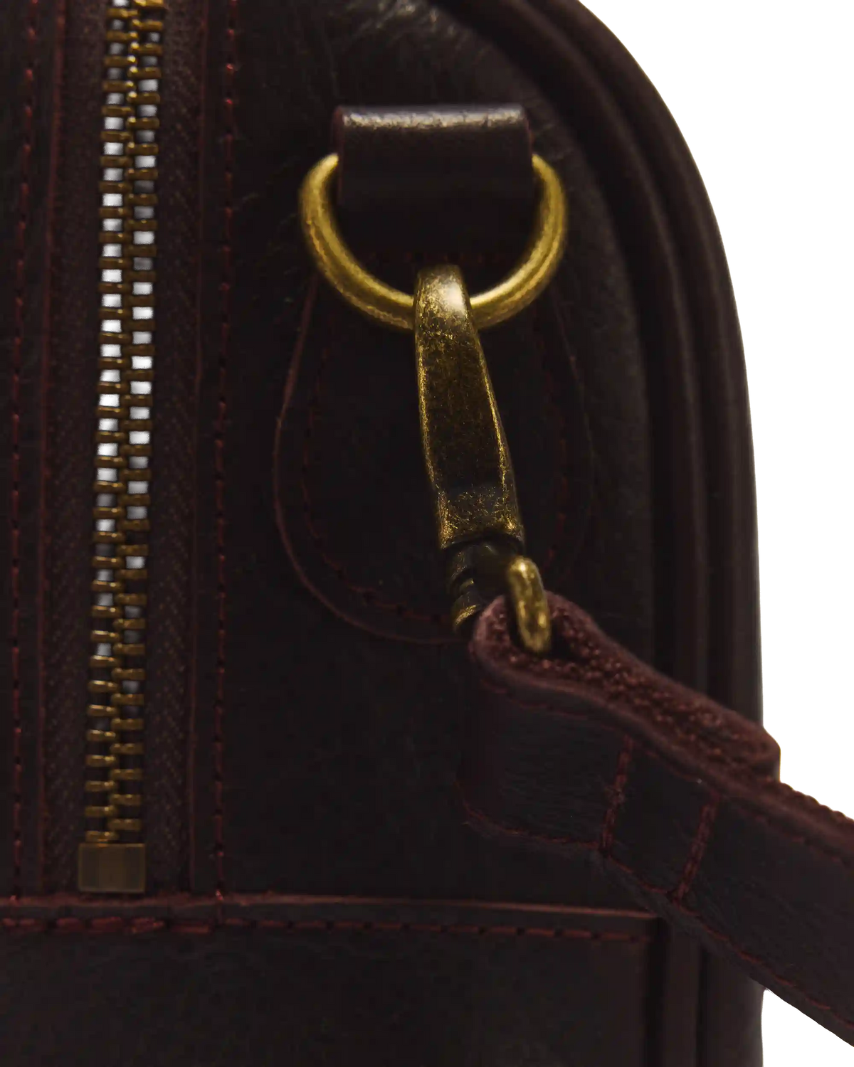 Top Handle Overdrive Leather Bag