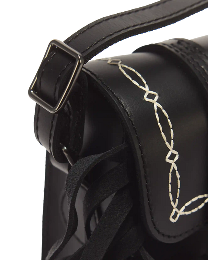 7 Inch Desert Rodeo Leather & Suede Satchel