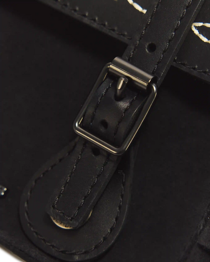 7 Inch Desert Rodeo Leather & Suede Satchel