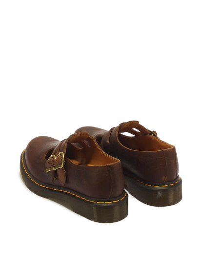 8065 II Floral Emboss Mary Jane Shoe