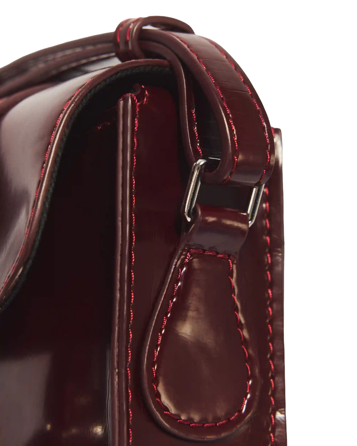 7 Inch Vegan Crossbody Bag