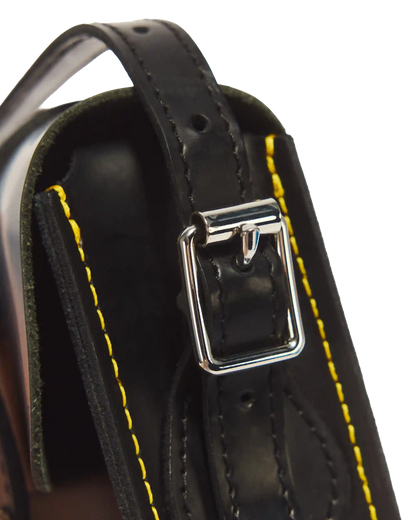 7 Inch Leather Crossbody Bag