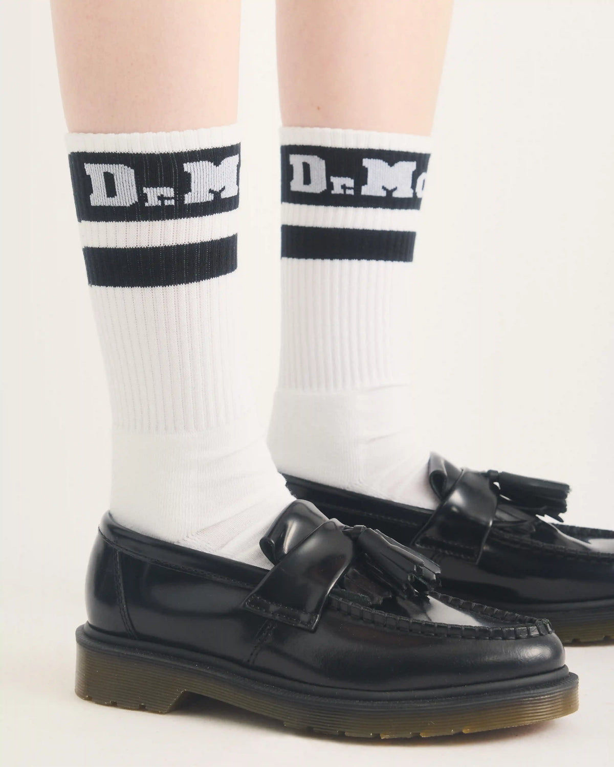 Athletic Logo Organic Cotton Blend Socks