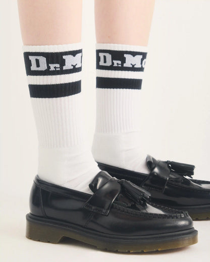 Athletic Logo Organic Cotton Blend Socks