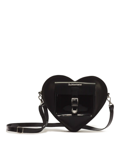 Kiev Leather Hardware Heart Shaped Bag
