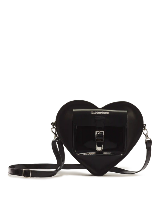 Kiev Leather Hardware Heart Shaped Bag