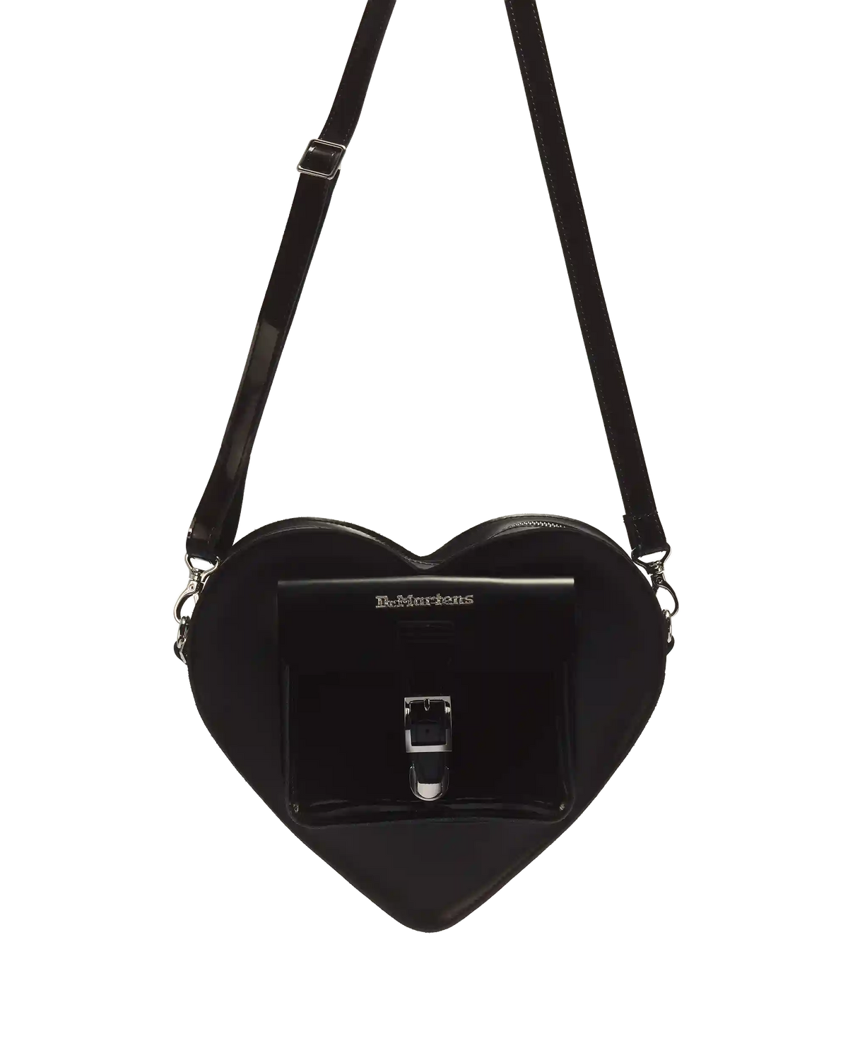 Kiev Leather Hardware Heart Shaped Bag