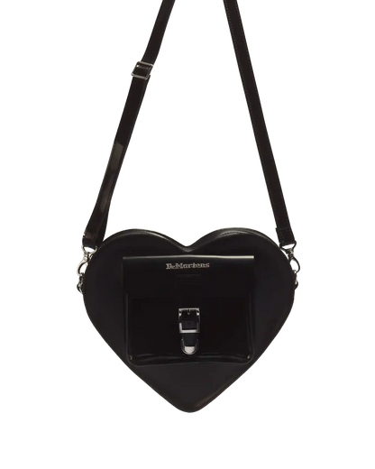 Kiev Leather Hardware Heart Shaped Bag