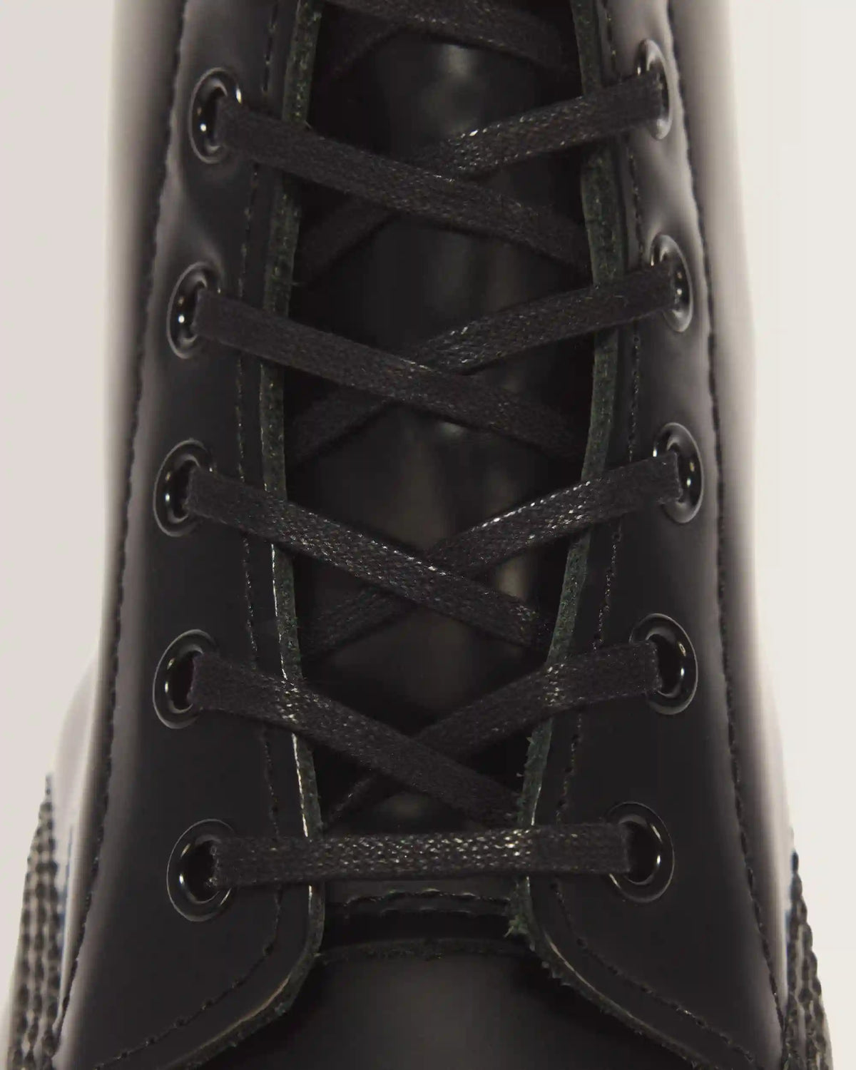 55 Inch Waxed Flat Shoe Laces (8-10 Eye)