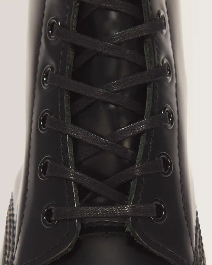 55 Inch Waxed Flat Shoe Laces (8-10 Eye)
