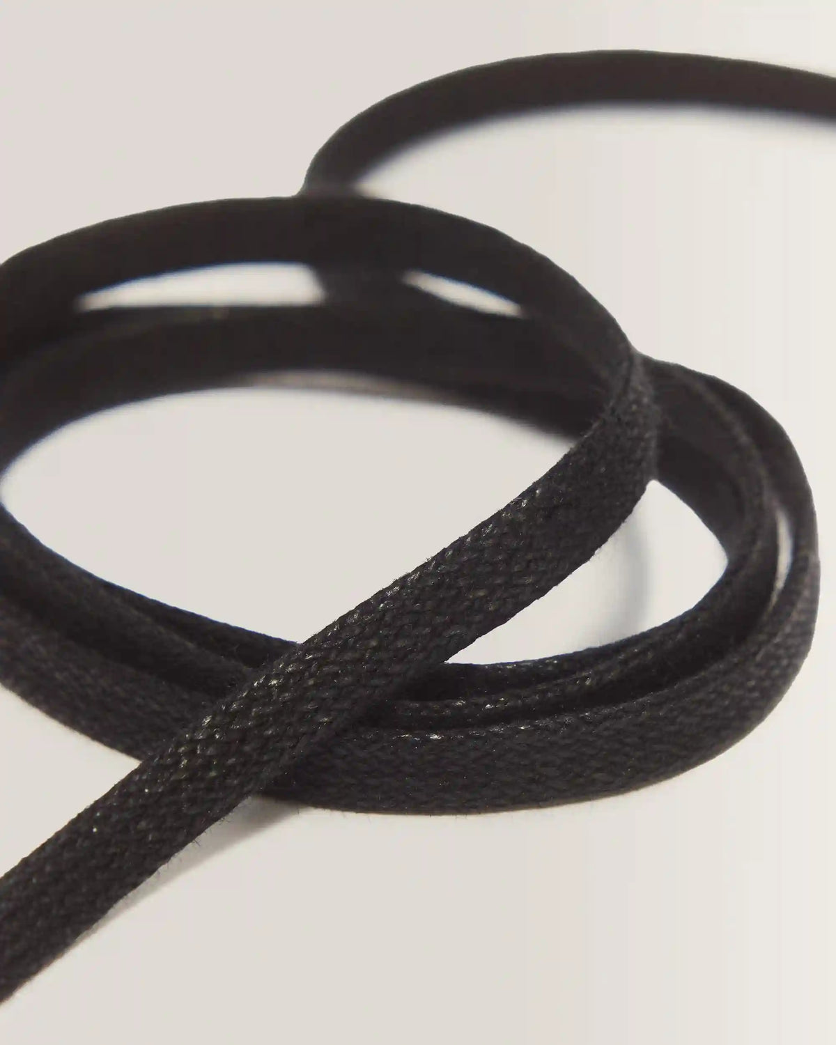 55 Inch Waxed Flat Shoe Laces (8-10 Eye)